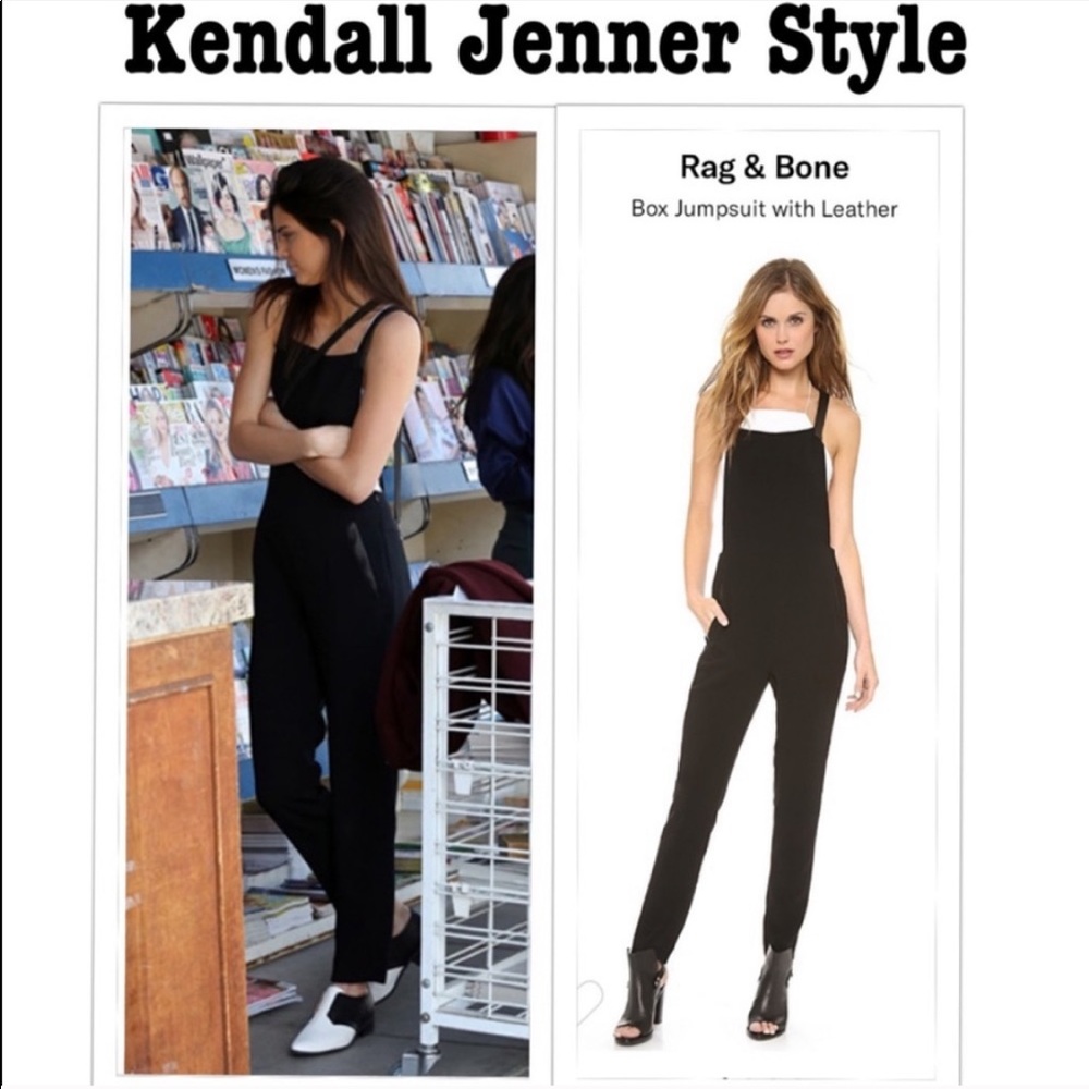 Rag & Bone crepe overalls jumpsuit 4